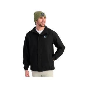 Huk Men's Storm 2.0 Rain Jacket Black XL