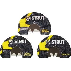 HS Strut Elite 6 Batwing Diaphragm Turkey Call 3PK