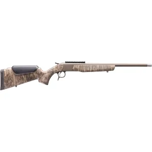 CVA Scout Spur Single Shot 410 Bore Shotgun 20" Patriot Brown Barrel Mossy Oak Bottomland Field Stock