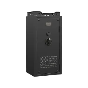 Browning Stars and Stripes Fire-Resistant 33 Gun Safe with Electronic Lock Satin Black