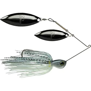 Picasso Titanium HP Double Willow Spinnerbait 1/2oz Holographic Shad Nickel