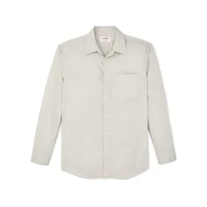 Filson Men's Twill Long Sleeve Shirt Gray Sky 2XL