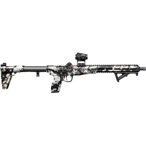 Kel-Tec Sub-2000 Semi Automatic Rifle 10mm Auto 16.15" Black Threaded Barrel Camo Frame Kryptek Skyfall Pistol Grip