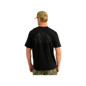 Nomad Men's Field Tested Short Sleeve Crew Neck T Shirt Black Medium