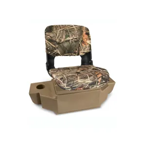 Beavertail 2000 Stealth Boat Seat Polymer Marsh Brown