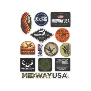 MidwayUSA Vinyl Sticker Sheet
