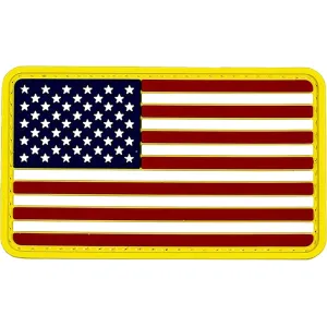 Merica Life US Flag Forward PVC Morale Patch