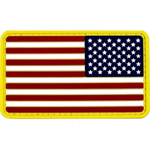 Merica Life US Flag Reverse PVC Morale Patch