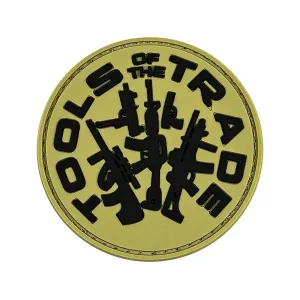 Merica Life Tools Of The Trade PVC Morale Patch Tan