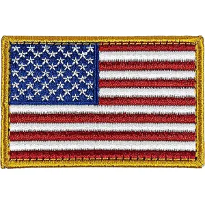 Merica Life Embroidered US FLAG Forward Morale Patch