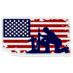 Merica Life Fallen But Not Forgotten PVC Morale Patch