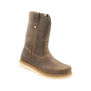 Crispi Boots Men's Stivale 11" Work Boots Leather Dark Brown 10 D