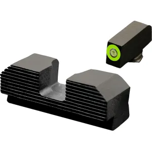 XS Sight Systems Minimalist Sight Set for Glock Large Frame Green