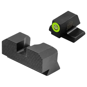 XS Sight Systems Minimalist Sight Set for Smith & Wesson M&P Optics Ready Full Size Green