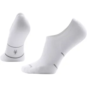 Smartwool Men's Run Zero Cushion No Show Socks White Large