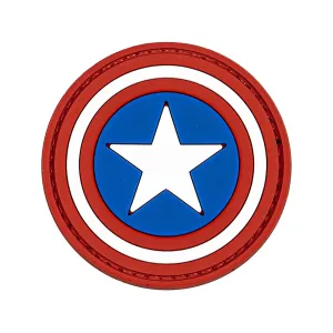 Merica Life Star Shield PVC Morale Patch