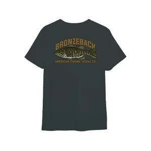 AFTCO Men's Bronzeback Short Sleeve Crew Neck T Shirt Charcoal Heather XL