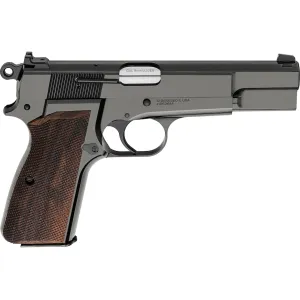 Springfield Armory SA-35 9mm Luger Pistol 4.7" Barrel 15+1 Round Blue Polished Slide Walnut Grip Blue Polished Frame