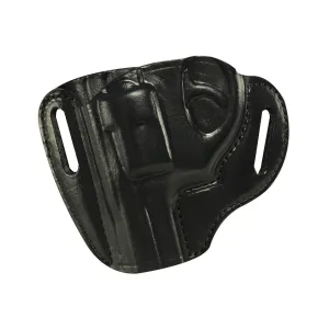 Bianchi 57 Remedy OWB Holster Left Hand Ruger LCR Leather Black