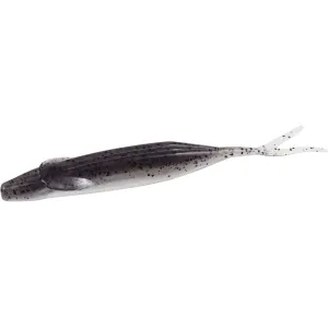 Zoom Winged Fluke 6.5" Jerkbait Smoke Pepper Clear