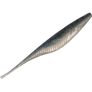 Big Bite Baits Rollerama 5" Minnow Smoke Metal Flake Pearl Belly