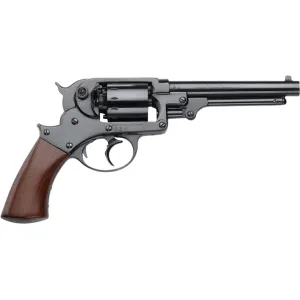 Pietta Starr Double Action Black Powder Revolver 44 Caliber 6" Blued Barrel Steel Frame