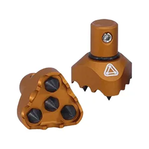 ADG Bipod Feet Harris Bipods Quad Spike Orange