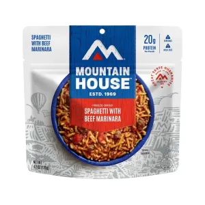 Mountain House Classic Spaghetti with Beef Marinara Freeze Dried Food 6PK