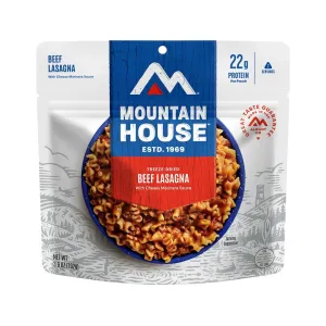 Mountain House Beef Lasagna Freeze Dried Food 6PK