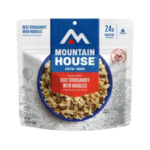 Mountain House Beef Stroganoff with Noodles Freeze Dried Food 6PK