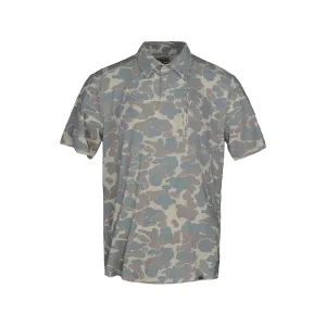 Banded Men's Tec Casual 2 Short Sleeve Polo Khaki Camo Medium