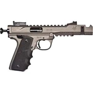 Volquartsen Black Mamba 22 Long Rifle Pistol 4.5" Barrel 10+1 Round Tungsten Slide Black Grip Tungsten Frame