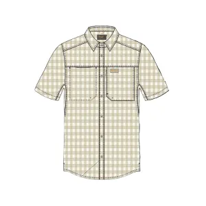Marsh Wear Men's Lenwood Hagood Tech Short Sleeve Shirt Castle Wall Medium
