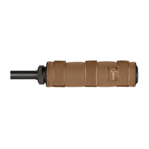 Cole-Tac Metal Python 6" Suppressor Cover Cordura Nylon Coyote Brown