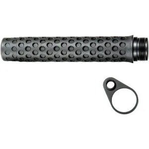 Battle Arms Sabertube Receiver Extension Pistol Buffer Tube with QD End Plate AR-15 Aluminum Black