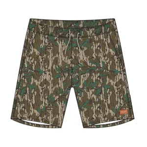 Marsh Wear Men's Fulton Volley Shorts Mossy Oak Greenleaf Large