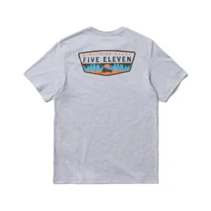 5.11 Men's Off Road Adventure Short Sleeve Crew Neck T Shirt Heather Gray XL