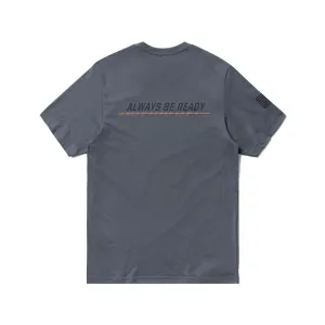 5.11 Men's Wrap Lockup Short Sleeve Crew Neck T Shirt Flint Medium
