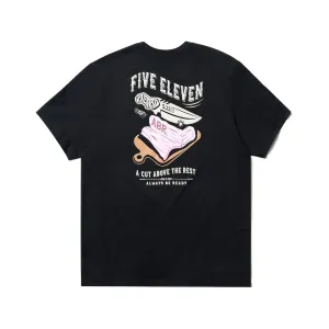 5.11 Men's Cut Above Short Sleeve Crew Neck T Shirt Black 2XL