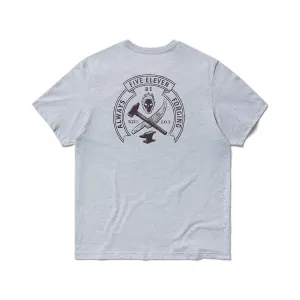 5.11 Men's Always Be Forging Short Sleeve Crew Neck T Shirt Heather Gray XL