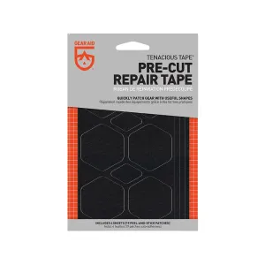 Gear Aid Tenacious Tape Precut Repair Tape Black