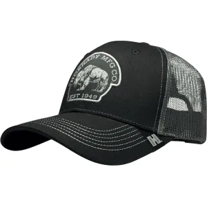 Hornady Men's Bison Trucker Hat Black One Size Fits Most