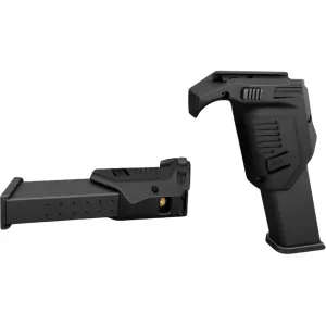 Recover Tactical MG9 Angled Foregrip with Magazine Pouch for Small Frame Glock Black