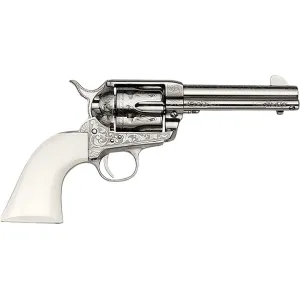 Pietta U.S. Grant 45 Colt (Long Colt) Revolver 4.75" Nickel Barrel 6 Round Ivory Grip