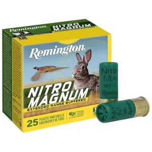 Remington Nitro Magnum 12 Gauge Ammo 3" #6 Lead Shot 1-5/8 oz Box of 25