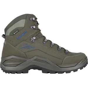 Lowa Men's Renegade Evo GTX Mid Waterproof Hunting Boots Leather Olive/Navy 10.5 D