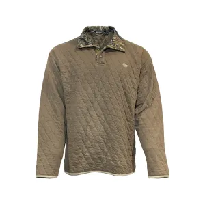 Rolling Thunder Game Calls Men's Quarter Snap Shirt Roux/Treestand Large