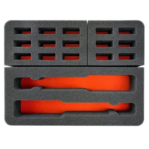 MidwayUSA Premium Series Pistol Case Foam Insert 2-Pistol 13"