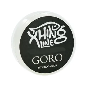 BassMooch Xhing Goro Fluorocarbon Fishing Line 12lb 200yd Clear