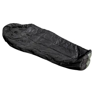 Military Surplus MSS Intermediate -10 Degree Mummy Sleeping Bag 35" x 87" Grade 2 Nylon Black